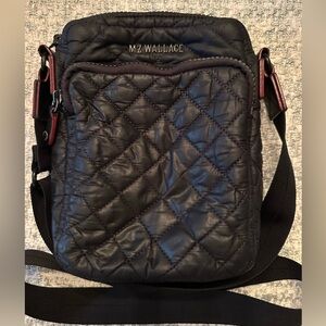 Fabulous MZ Wallace Black Metro Crossbody Bag VGUC